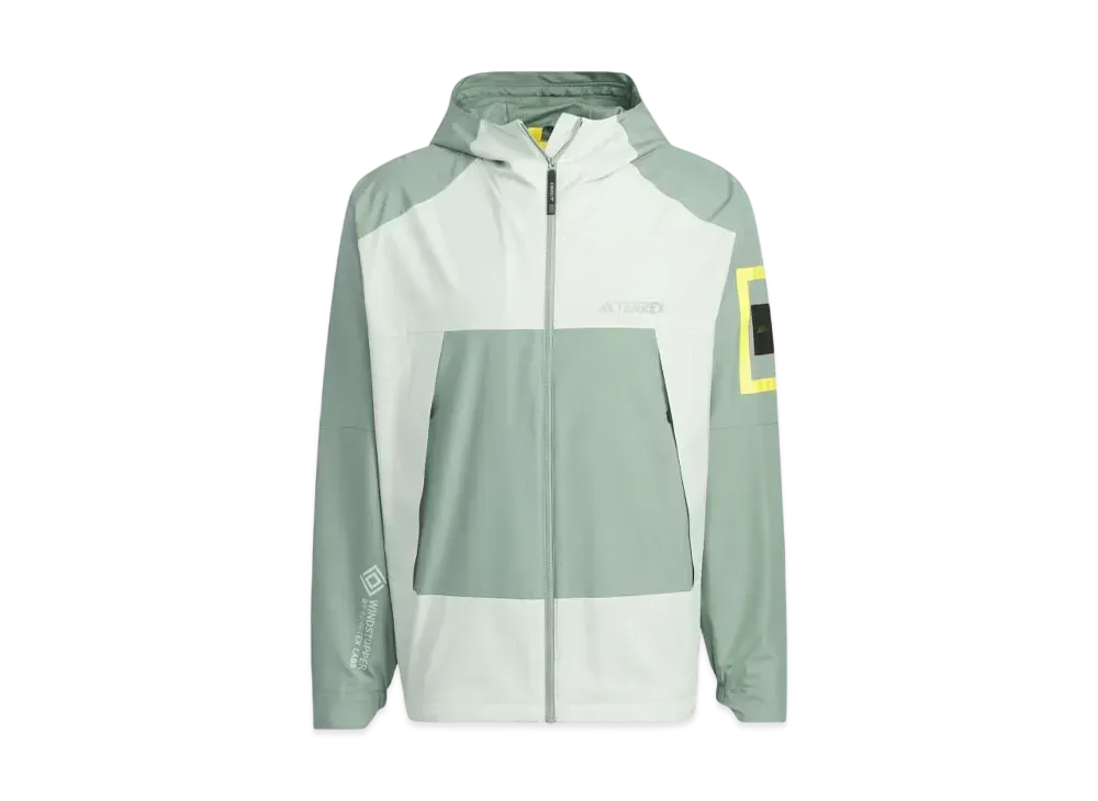 adidas National Geographic Windstopper Jacket "Silver Green"