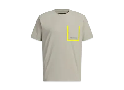 adidas National Geographic Short Sleeve T-Shirt "Silver Pebble"