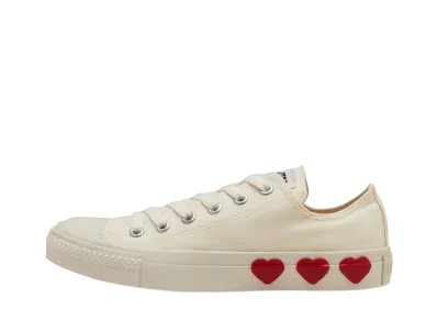 Converse Women's All Star Threehearts OX "White"