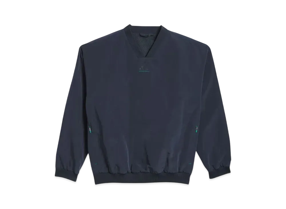 adidas Basketball Woven Crewneck Sweatshirt (Gender Neutral) "Aurora Ink"