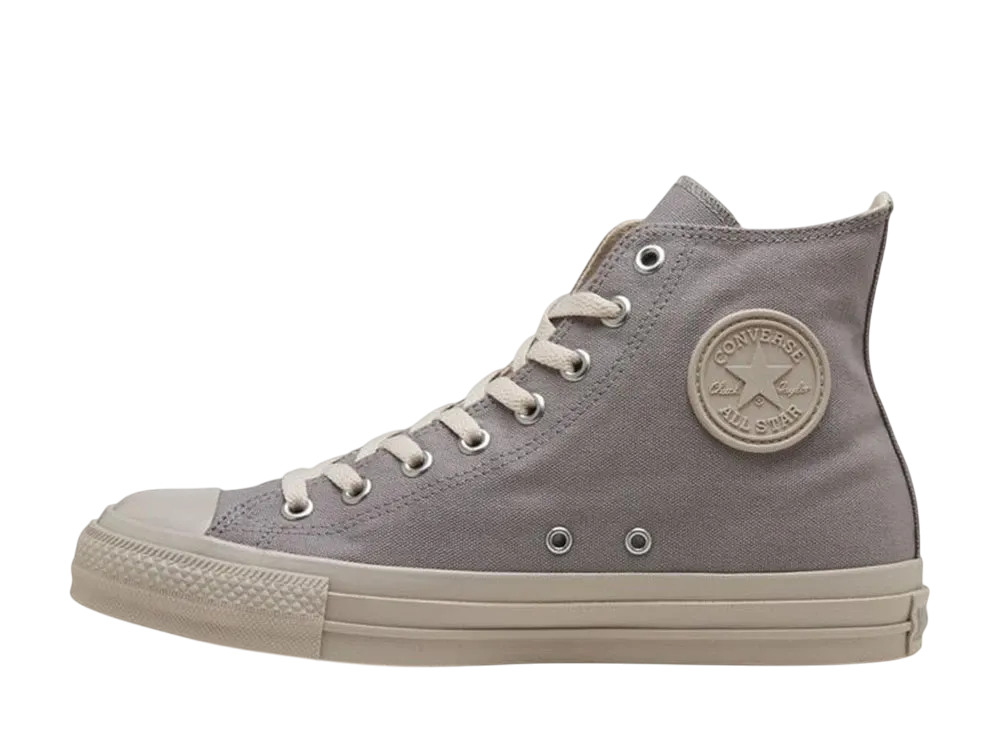 コンバース オールスター アール ラバーパッチ ハイ "グレー/クリーム"
