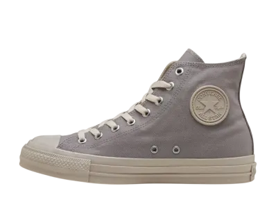 Converse All Star (R) Rubber Patch Hi "Gray/Cream"