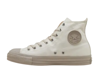 Converse All Star (R) Rubber Patch Hi "White/Cream"