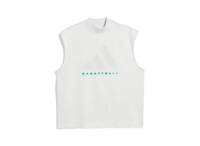 adidas Basketball Sleeveless T-shirt (Gender Neutral) "Grey One Mel"