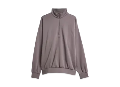 adidas Basketball Half-Zip Sweatshirt "Charcoal"
