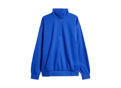 adidas Basketball Half-Zip Sweatshirt "Lucid Blue"