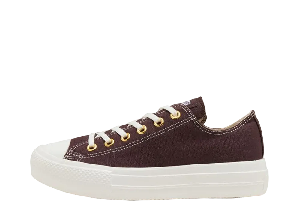 コンバース ウィメンズ オールスター ライト PLTS GE OX "ブラウン"