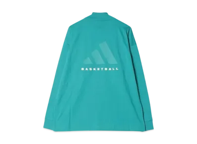 adidas Basketball Long Sleeve T-shirt (Gender Free) "Eqt Green"
