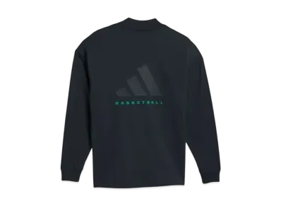 adidas Basketball Long Sleeve T-shirt (Gender Free) "Aurora Ink"