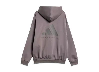 adidas One Basketball Fleece Parka "Charcoal"