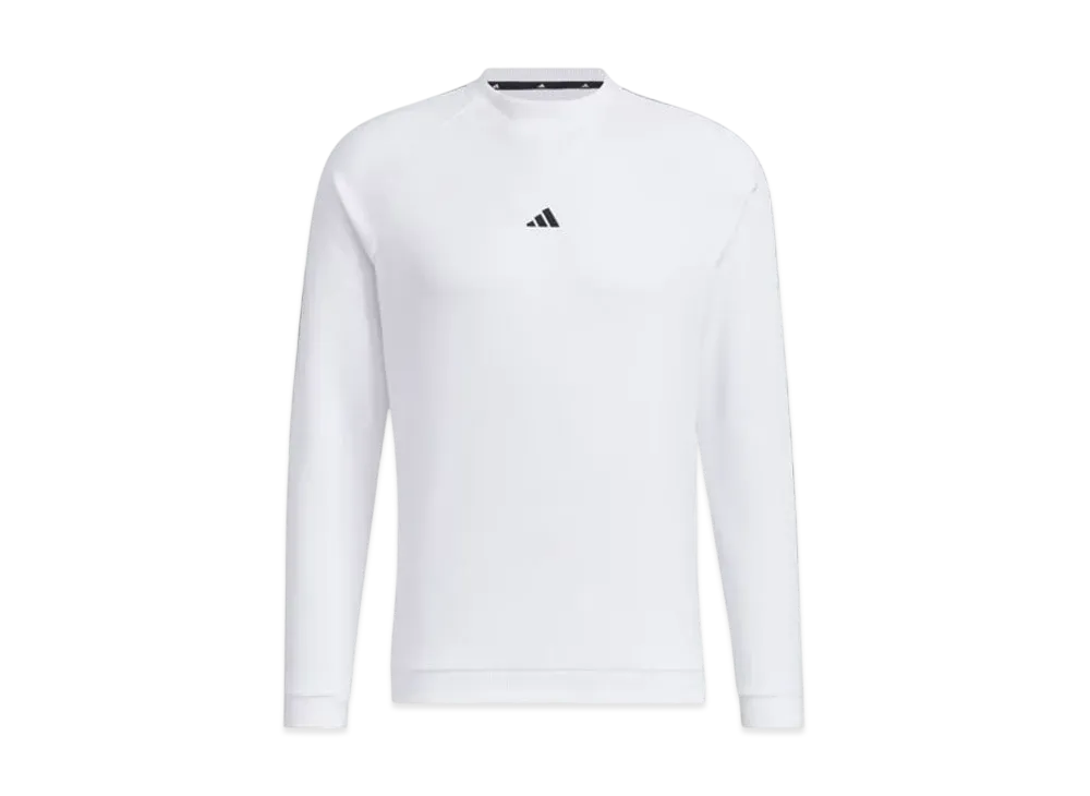 adidas Thermal Crewneck Pullover Long Sleeve Fleece "White"
