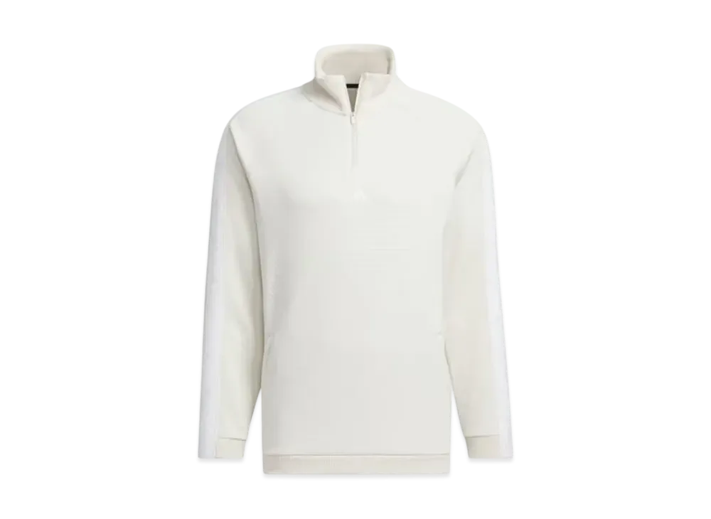 adidas Thermal Fleece Archive Deboss Graphic Half-Zip Long Sleeve Jacket "Alumina"