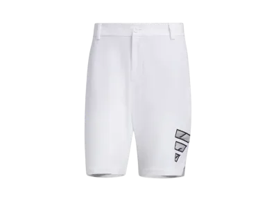 adidas 10 Inch Dry Shorts "White/White"