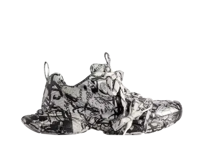 バレンシアガ ウィメンズ 3XL エクストリーム グラフィティ スニーカー "ホワイト/ブラック"