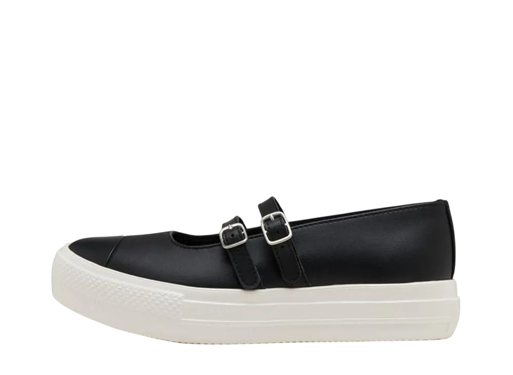 Converse Women's All Star Light PLTS TS MJ OX "Black/White"