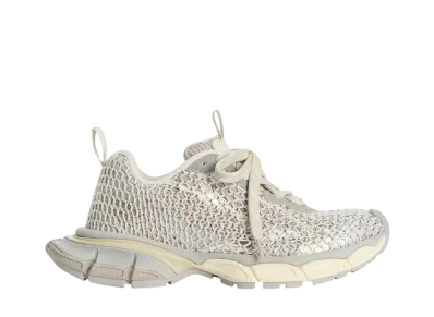 バレンシアガ ウィメンズ 3XL フィッシュネット スニーカー "エッグシェル"