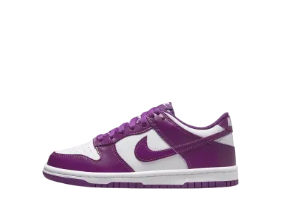 Nike GS Dunk Low "White/White/Viotech"