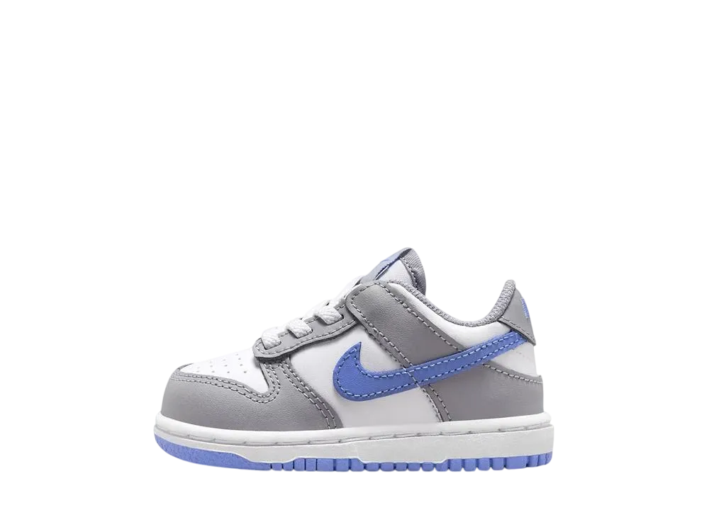 ナイキ TD ダンク ロー "ホワイト/セメントグレー/ロイヤルパルス" (キッズ)