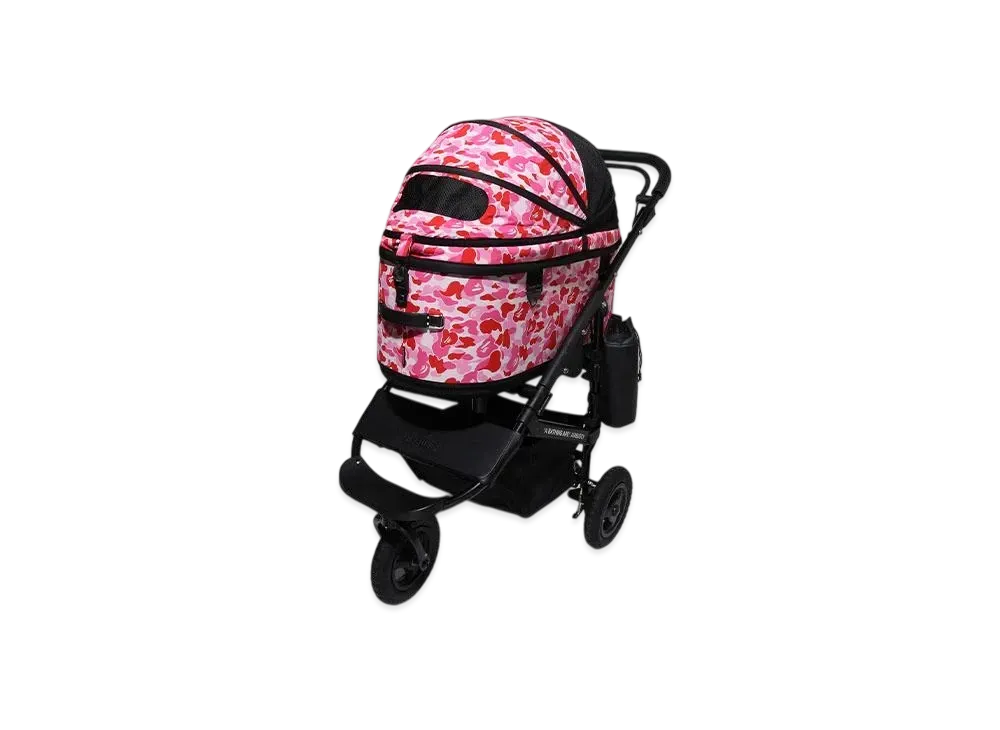 A BATHING APE x Airbuggy Abc Camo Dome3 Large "Pink"