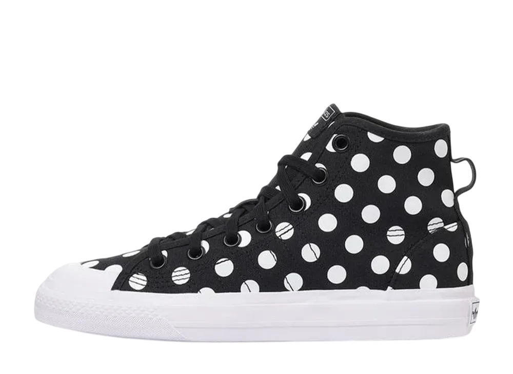 adidas Nizza Hi "Core Black/Core Black/Footwear White"