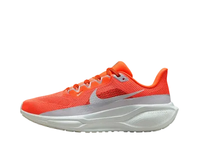 Nike Women's Pegasus 41 PRM "Hyper Crimson/Light Silver/Safety Orange/Metallic Silver"