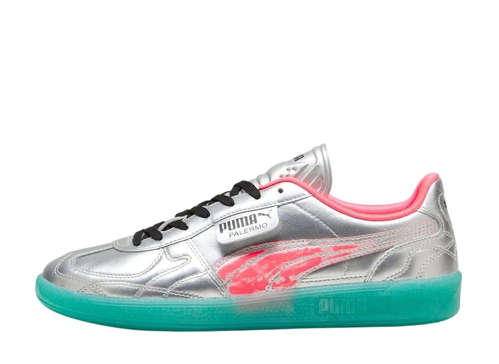 Puma Palermo New Gen "Puma Silver/Sparkling Green"