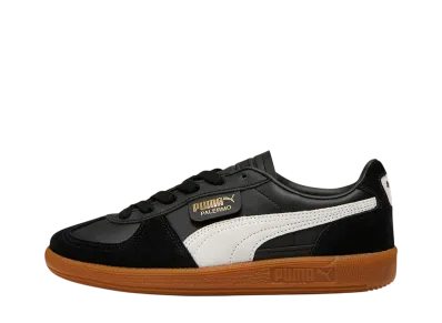 Puma Women's Palermo Leather "Puma Black/Feather Gray/Gum"