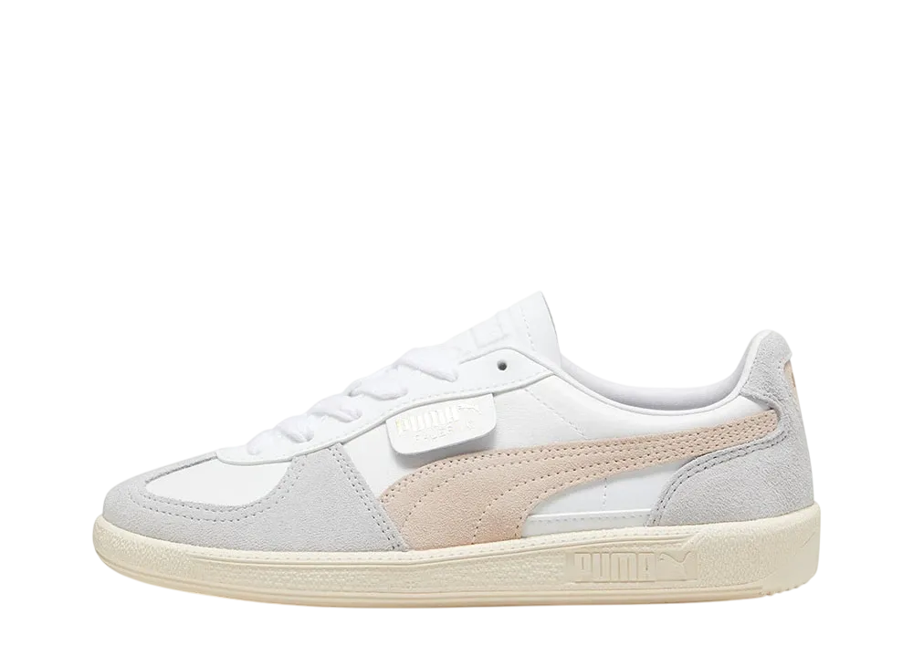 Puma Women's Palermo Leather "Puma White/Rosebay/Sugared Almond"