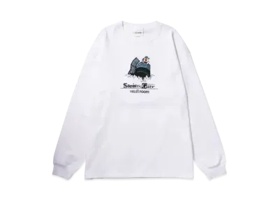 VAULTROOM x STEINS;GATE Time Machine L/S T-shirt "White"