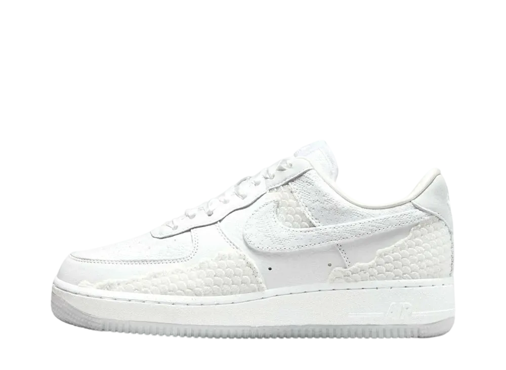 Nike Women's Air Force 1 Low "White Snakeskin"
