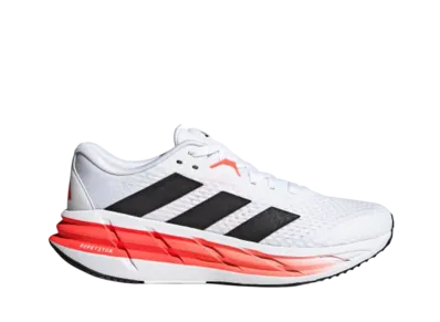 adidas Adistar 3 Running "Cloud White/Core Black/Solar Red"