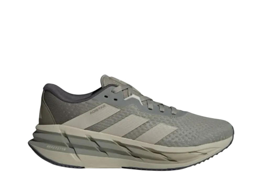 アディダス アディスター3 ランニング "シルバーペブル/パテグレー/オリーブストレータ"