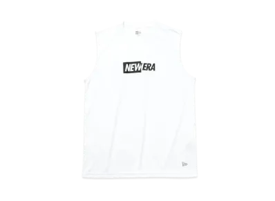 NEW ERA Performance Tech Tank Top Split Logo "White"