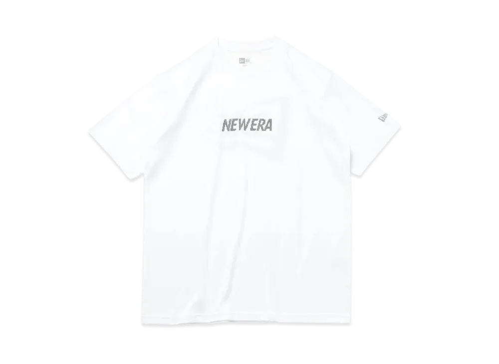 NEW ERA Performance Short Sleeve Tech T-shirt Bit Logo "White"