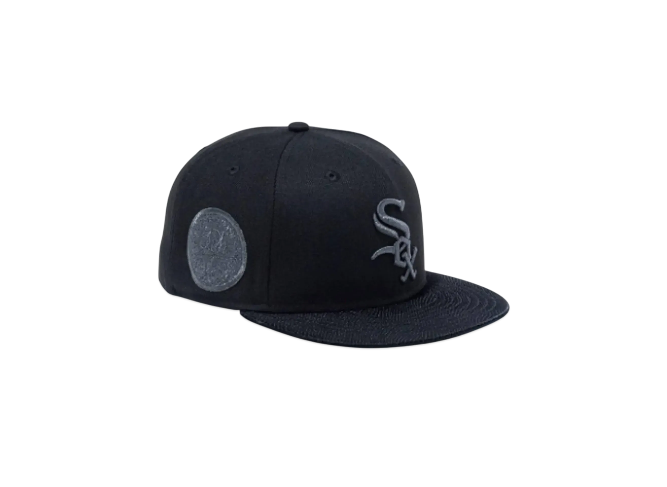 NEW ERA 59Fifty Black Snake Chicago White Sox "Black"