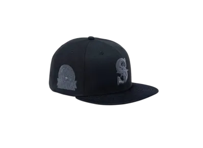 NEW ERA 59Fifty Black Snake Seattle Mariners "Black"
