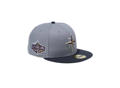 NEW ERA 59Fifty All-Star Game Side Patch Seattle Mariners "Gray/Dark Graphite"