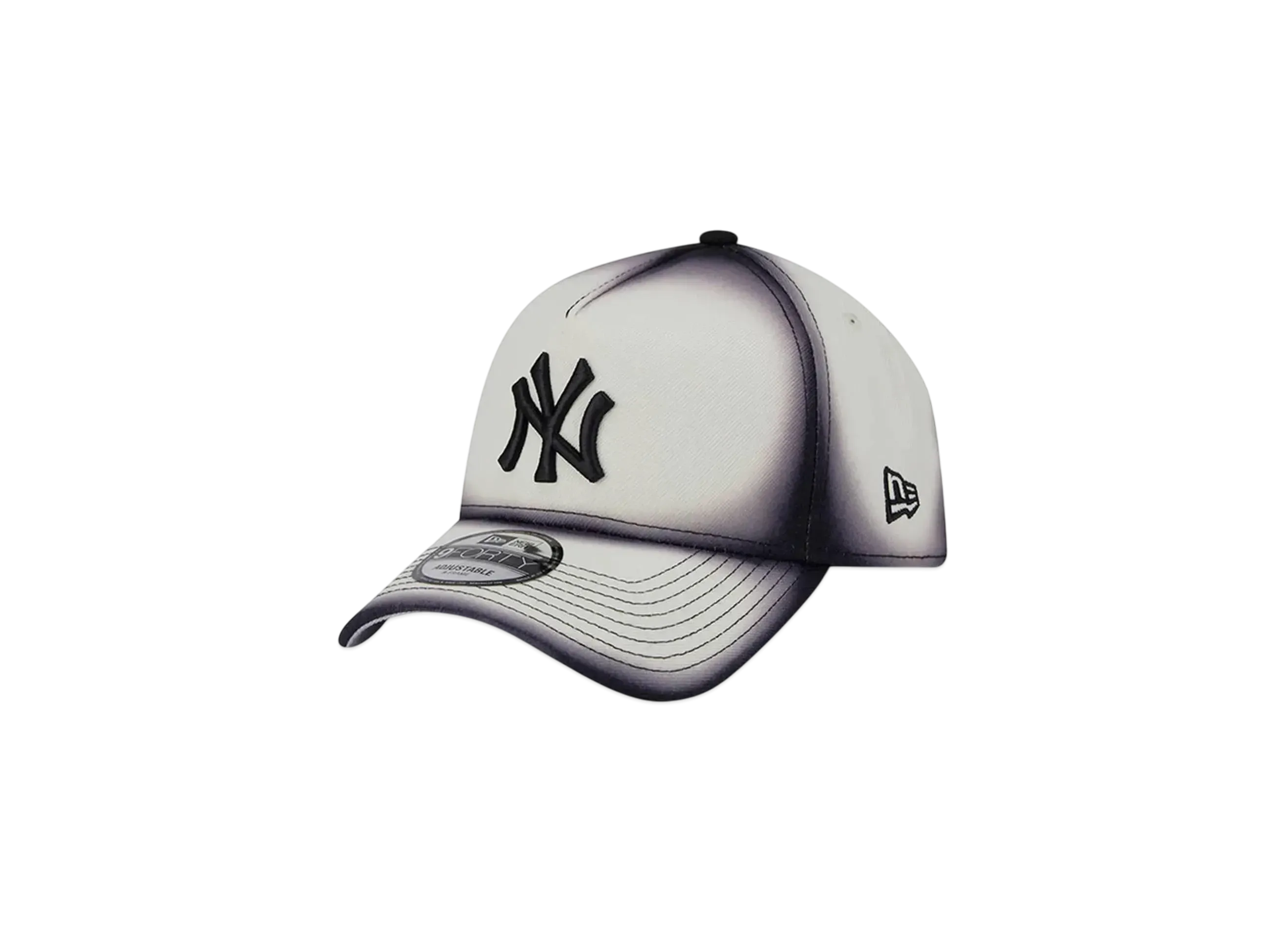 NEW ERA 9Forty A-Frame Gradient Edge New York Yankees "Chrome White/Black"