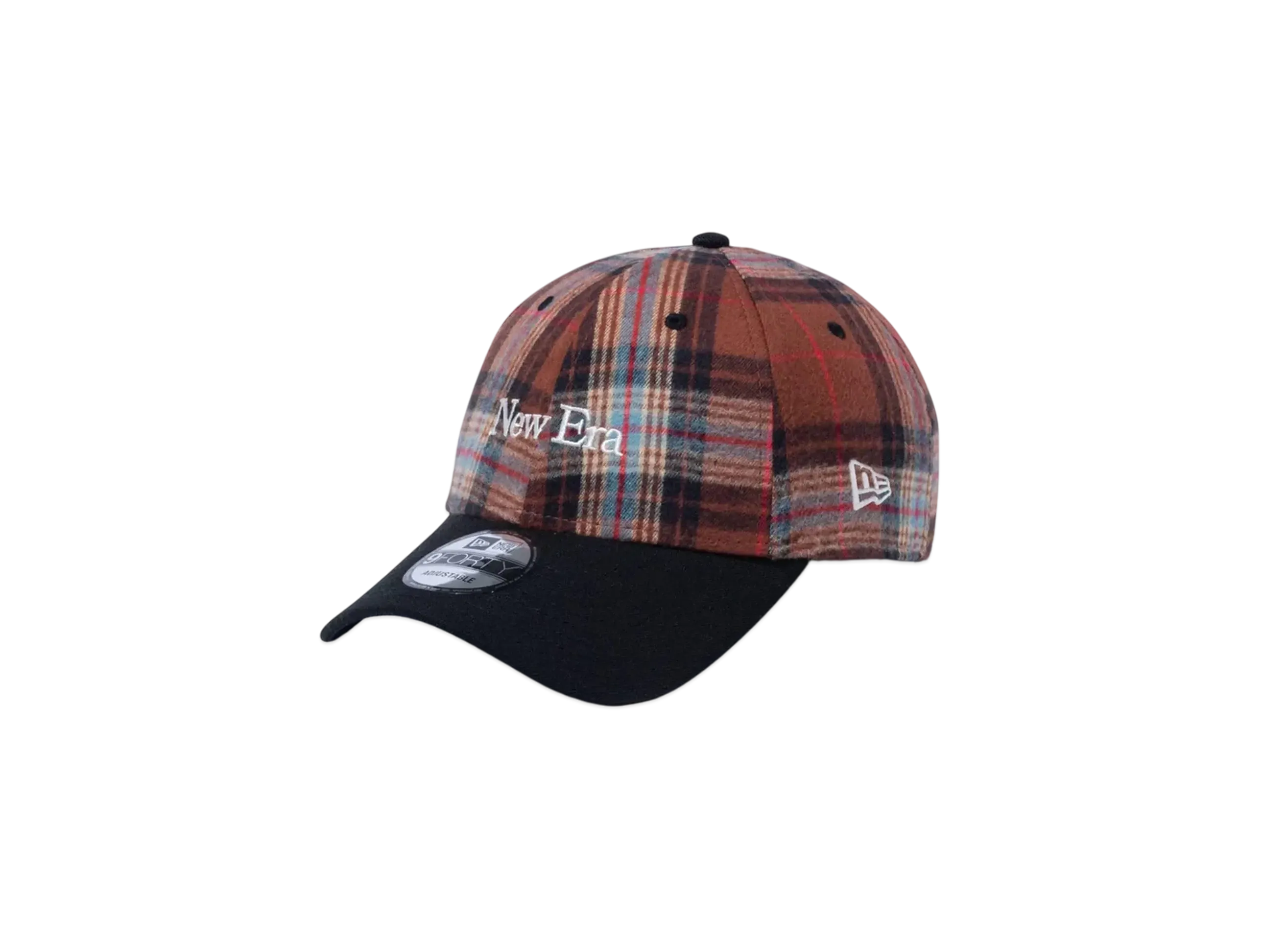 NEW ERA 9Forty Fabric Series Tartan Check "Brown"