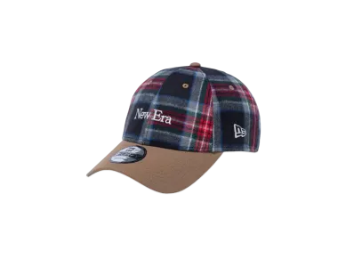 NEW ERA 9Forty Fabric Series Tartan Check "Green/Red"