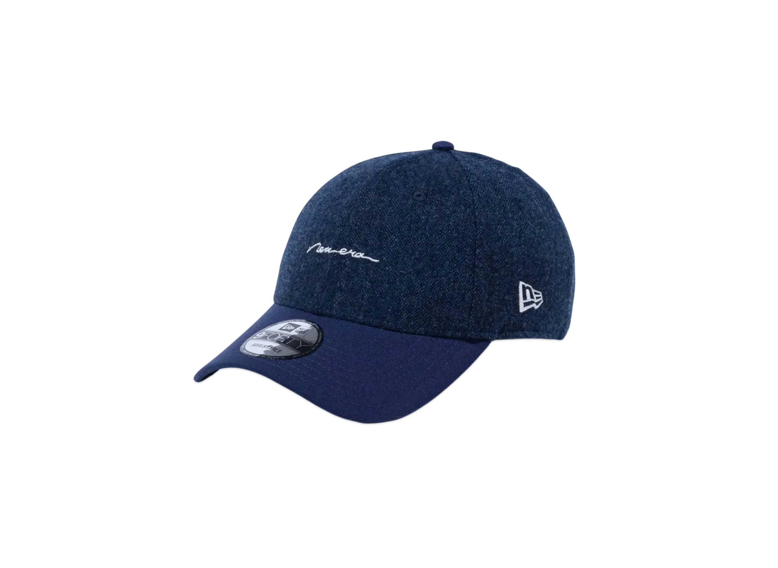 NEW ERA 9Forty Fabric Series Recycle Wool "Dark Blue"