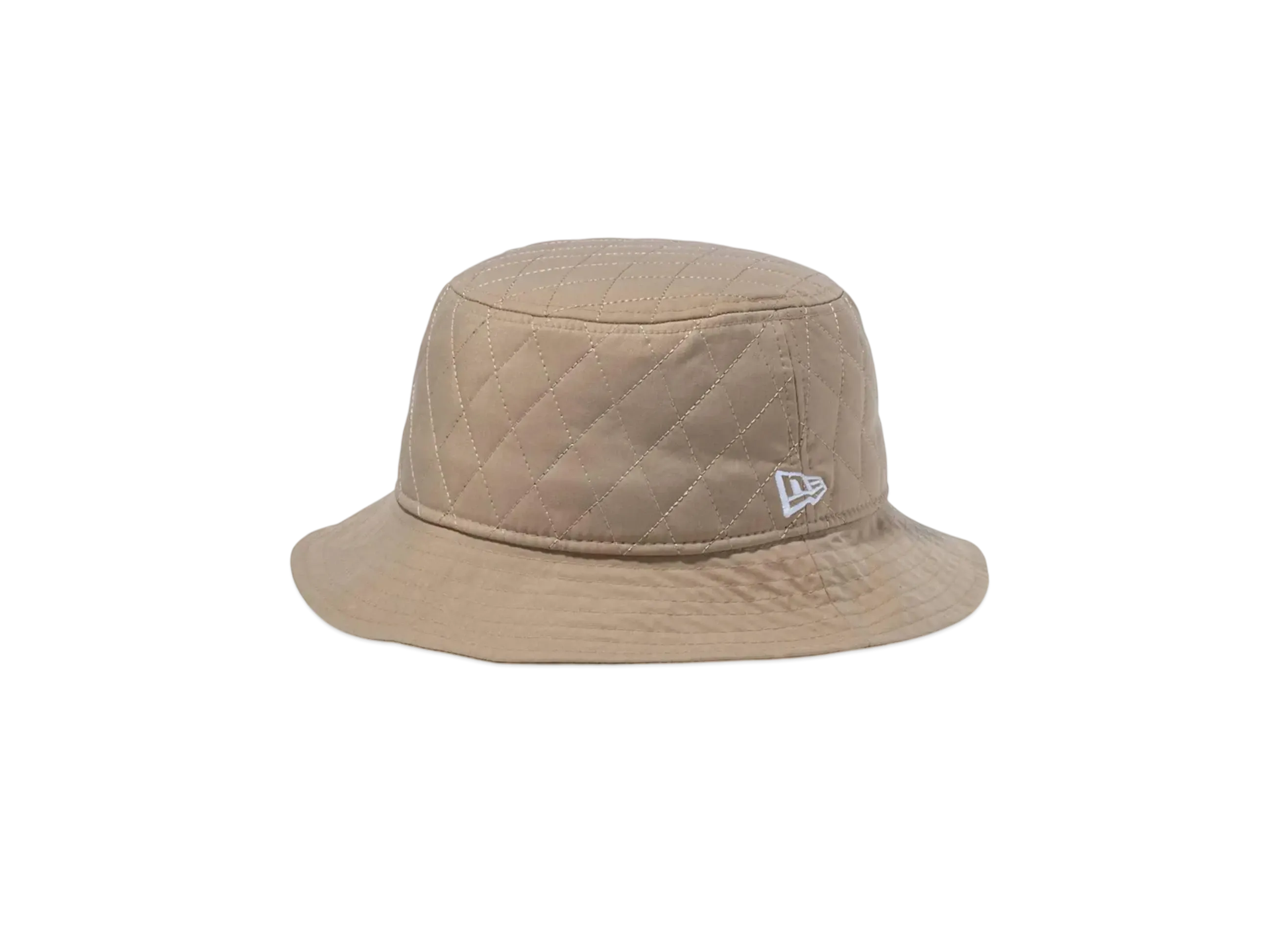 NEW ERA Bucket 01 Fabric Series Quilting Performance Material "Khaki/Gray"