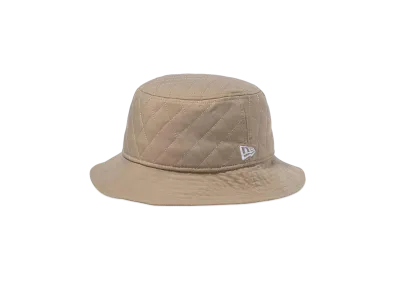 NEW ERA Bucket 01 Fabric Series Quilting Performance Material "Khaki/Gray"