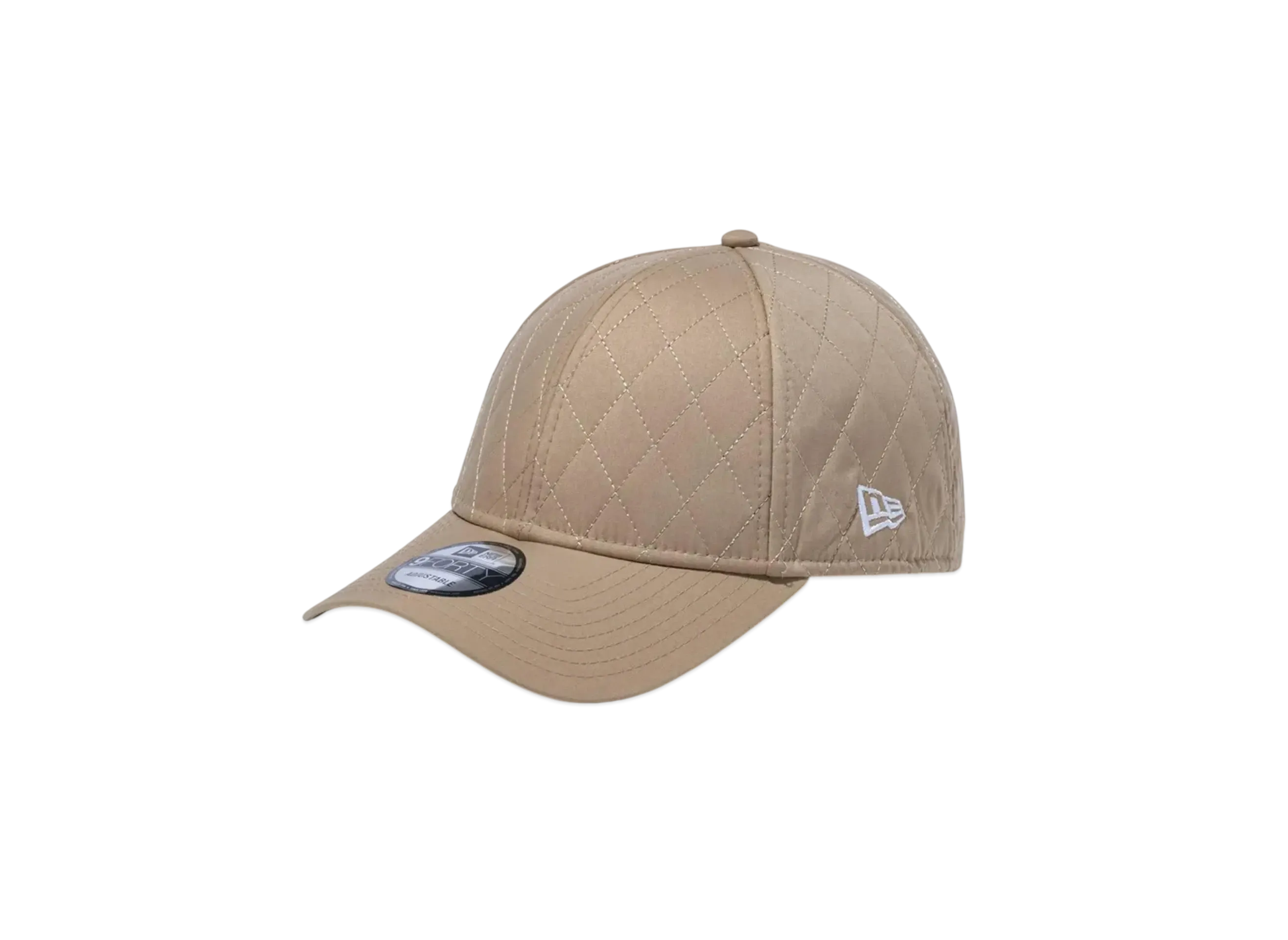 NEW ERA 9Forty Fabric Series Quilting Performance Material "Khaki"