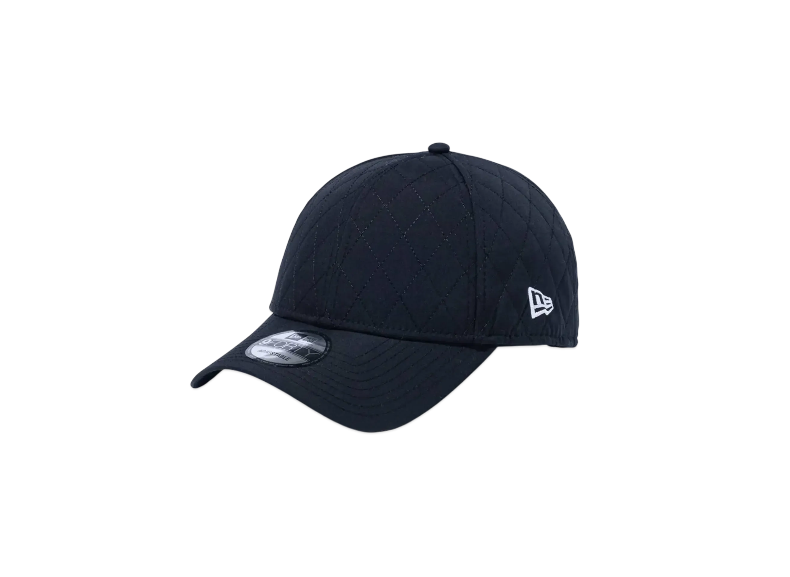 NEW ERA 9Forty Fabric Series Quilting Performance Material "Black"