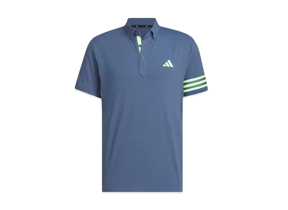 adidas 3 Stripes Mesh Vent Polo "Preloved Ink"