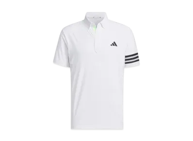 adidas 3 Stripes Mesh Vent Polo "White"
