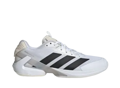 adidas Adizero Ubersonic 5 Tennis "Cloud White/Core Black/Silver Metallic"