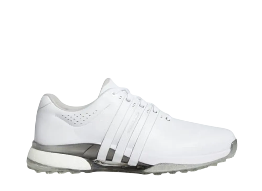 adidas Tour360 25 Spikeless Golf "Cloud White/Silver Metallic"