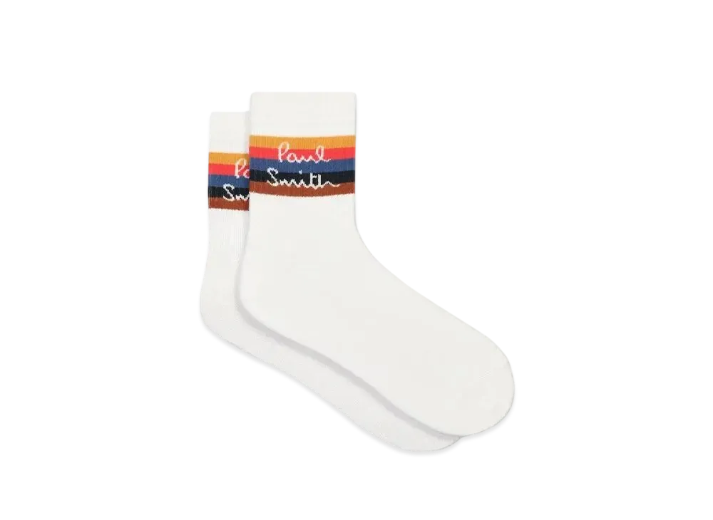 Paul Smith Socks Gift Set "White"